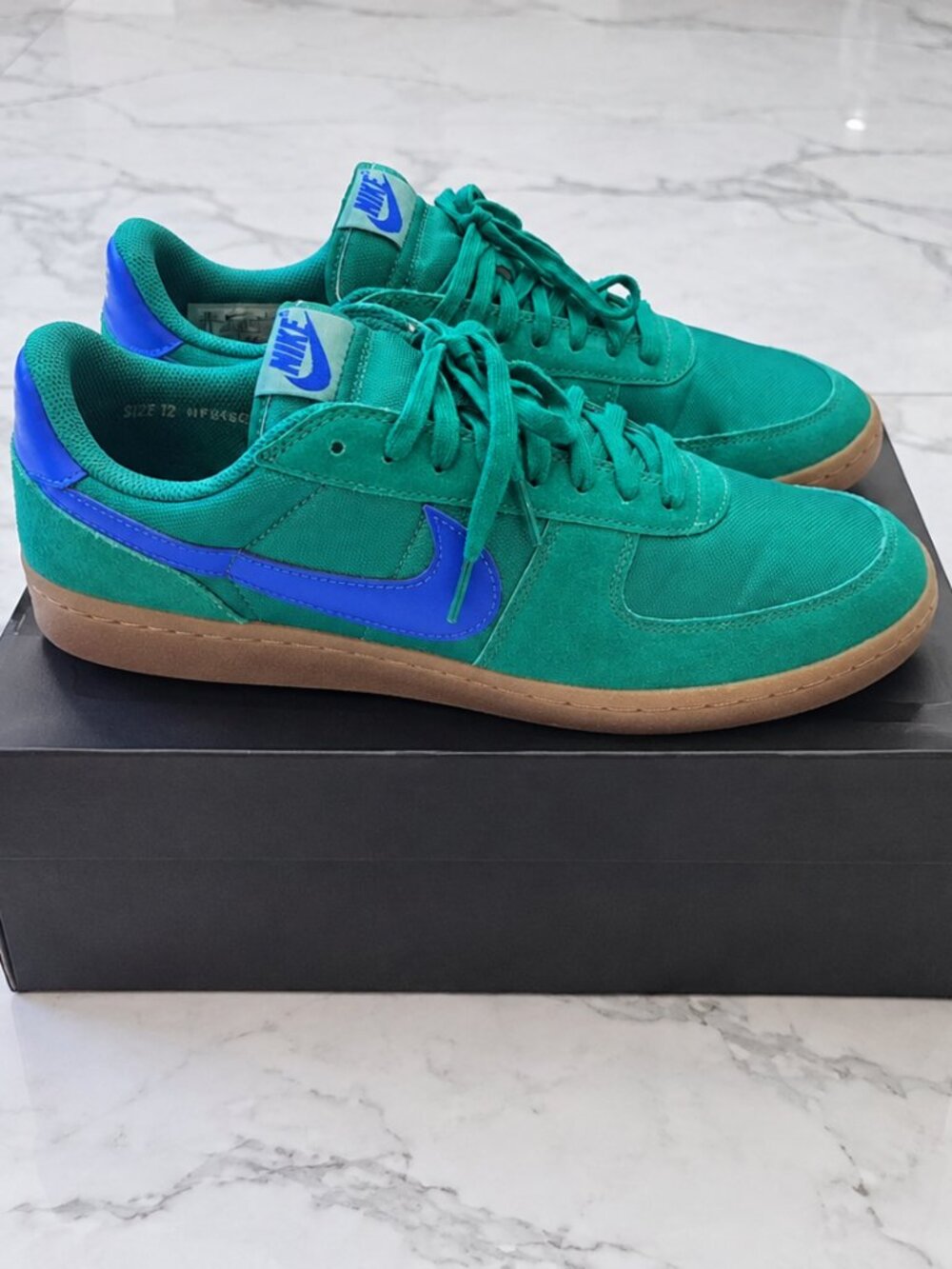 NIKE Sneakers (12, Green, Field General ‘82 ‘Malachite Hyper Royal’)